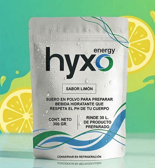 suero en polvo hyxo energy de 300 gramos