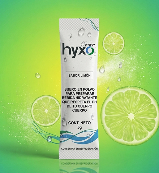 sobre en polvo hyxo en sobre
