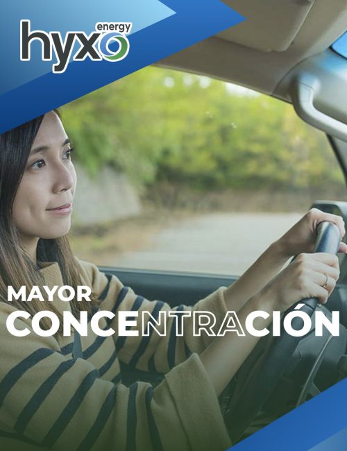 mayor concentración con hyxo